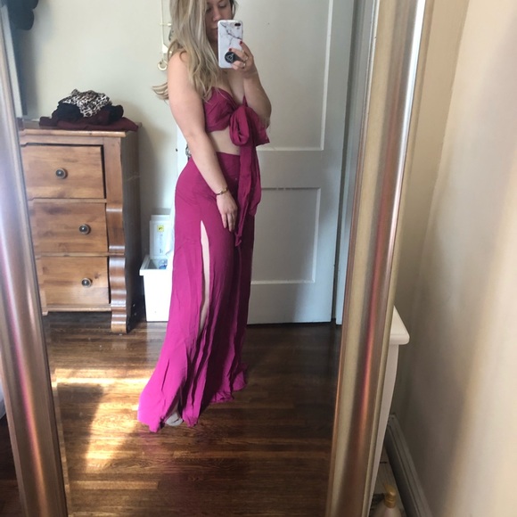 Pink Two Piece Set - Picture 2 of 6